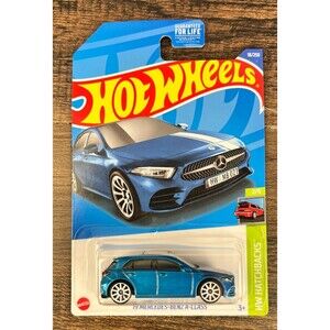 Hot Wheels HW Hatchbacks Series '19 Mercedes-Benz A Class Blue 1:64 Diecast